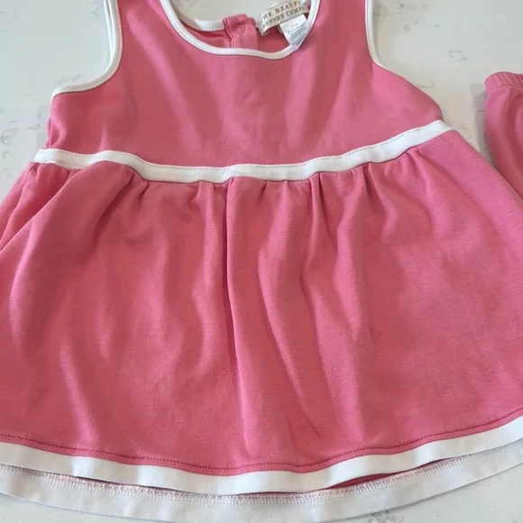 BBC Pink Sleeveless Dress and Shorts Set - Picture 4 of 4